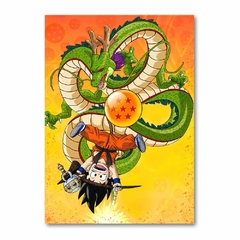 Placa Decorativa Dragon Ball