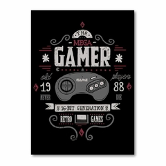 Placa Decorativa Games Retrô