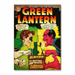 Placa Decorativa HQs DC