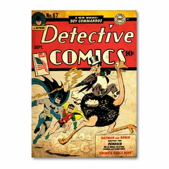 Placa Decorativa HQs DC