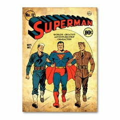 Placa Decorativa HQs DC