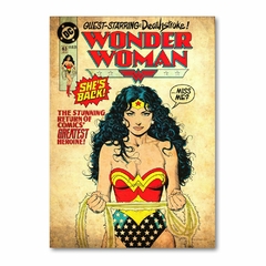 Placa Decorativa HQs DC