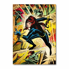 Placa Decorativa HQs Retrô