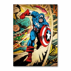 Placa Decorativa HQs Retrô