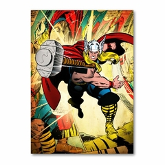 Placa Decorativa HQs Retrô