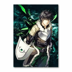 Placa Decorativa Herói do Escudo (Tate No Yuusha)