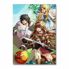 Placa Decorativa Herói do Escudo (Tate No Yuusha)