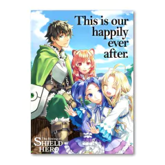 Placa Decorativa Herói do Escudo (Tate No Yuusha)