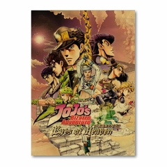 Placa Decorativa JoJo's Bizarre