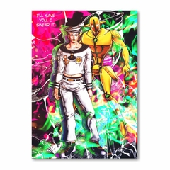 Placa Decorativa JoJo's Bizarre