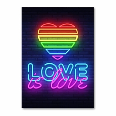 Placa Decorativa LGBTQIA+