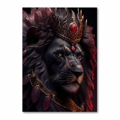 Placa Decorativa Leão