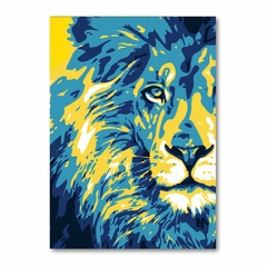 Placa Decorativa Leão