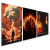 Kit 3 Quadros Decorativos Filme Oppenheimer