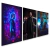Kit 3 Quadros Decorativos John Wick Art Estilosa