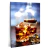 Kit 3 Quadros Decorativos Arte Moderna Whisky e Charuto - comprar online