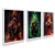 Kit 3 Quadros Decorativos Luffy Zoro e Nami Exclusvio - comprar online
