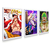 kit 3 Quadros Decorativos Luffy, Zoro e Kaido