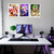 kit 3 Quadros Decorativos Luffy, Zoro e Kaido na internet