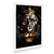 kit 3 Quadros Decorativos Leão Águia e Lobo Gold - loja online