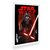 Kit 3 Placas Decorativas Star Wars Quarto Geek - Tudo em Placas