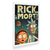 kit 3 Quadros Decorativos Rick and Morty - loja online