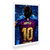 Imagem do kit 3 Quadros Decorativos Messi