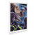 Imagem do Kit 3 Quadros Decorativos Jurassic Park Retro