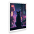 Kit 3 Quadros Decorativos Gato Cyberpunk