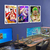 kit 3 Quadros Decorativos Luffy, Zoro e Kaido - comprar online