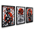 Kit 3 Quadros Decorativos Arvore Bonsai,Japonesa e Samurai - comprar online