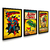 Kit 3 Quadros Decorativos Superman Retro - comprar online