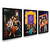 kit 3 Quadros Decorativos Serie Amigos - comprar online