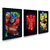 Kit 3 Quadros Decorativos Transformes - comprar online