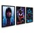 kit 3 Quadros Decorativos Miles Morales - comprar online