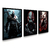 Kit 3 Quadros Decorativos God Of War - comprar online