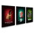 Kit 3 Quadros Decorativos Filme Panico - comprar online