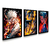kit 3 Quadros Decorativos Luffy, Zoro e Sanji