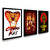 Kit 3 Quadros Decorativos Cobra Kai - comprar online