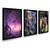 Kit 3 Quadros Decorativos Jurasssick Park Retro - comprar online