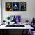 Kit 3 Quadros Decorativos Dark na internet
