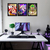 kit 3 Quadros Decorativos Luffy, Zoro e Kaido na internet