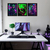 Kit 3 Quadros Decorativos Zoro Art Cyberpunk na internet