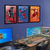 Kit 3 Quadros Decorativos Filme Marvel Capitão America, Homem Aranha e Homem de Ferro - Tudo em Placas