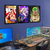 kit 3 Quadros Decorativos Luffy, Zoro e Kaido - comprar online
