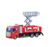 CAMION DE BOMBEROS CON PLATAFORMA- RADIO CONTROL- - webdejuguetes