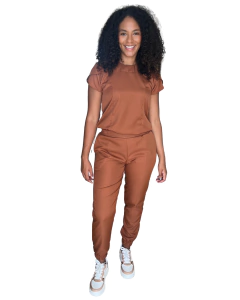 Scrub Tulipa Marrom - comprar online