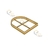 Cortador Arco simples 7cm x 5,5cm moldura - comprar online