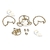Cortador Tres Palavrinhas 5cm KIT Personagens - comprar online
