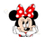 Cortador Minnie rosto 9cm